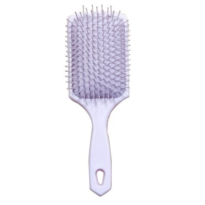 Hot selling professional Hairdressing Detangling Wood Paddle Cushion Hair Brush Scalp Massage Nylon Bristle Brush