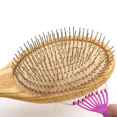 Hair Brush and Comb Cleaner Rake and Scrub Brush Cleaning Kit Cleaning Tool Plastic handle